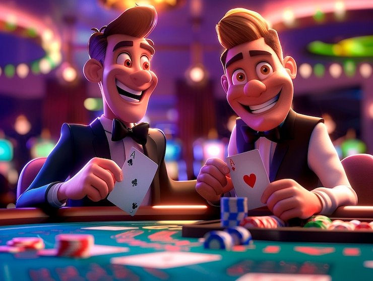 Antarmuka navigasi live dealer demon1 dengan studio baru dan tabel terhubung